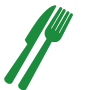 fork [green-white)